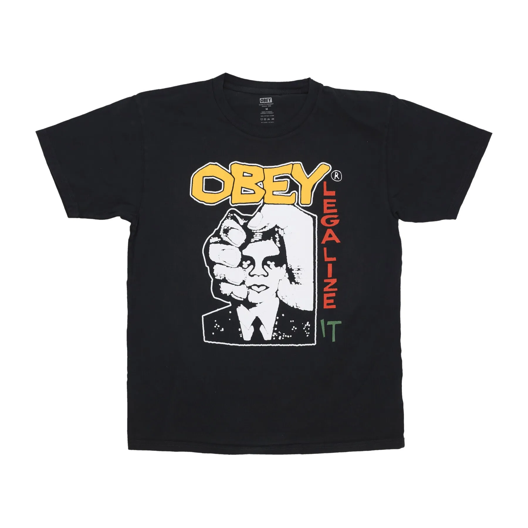 Maglietta Uomo Legalize It Classic Pigment Tee Pigment Vintage Black